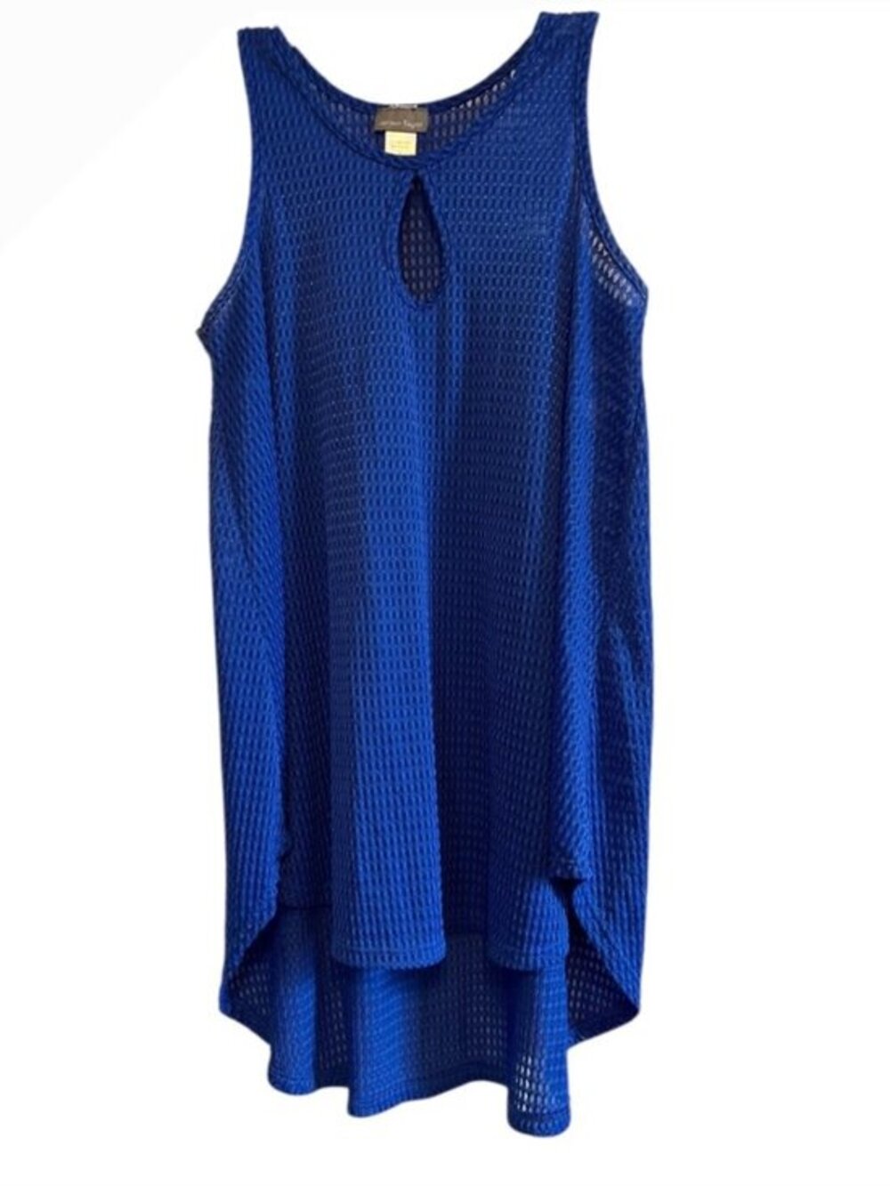 Jordan Taylor BOHO Blue Lightweight Flowing long Slipover Layering Size Large